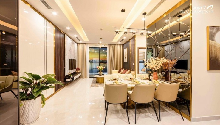 Ngoạn mục tầm view, thổi hồn chất sống ở A&T Sky Garden giá chỉ 31tr/m2.